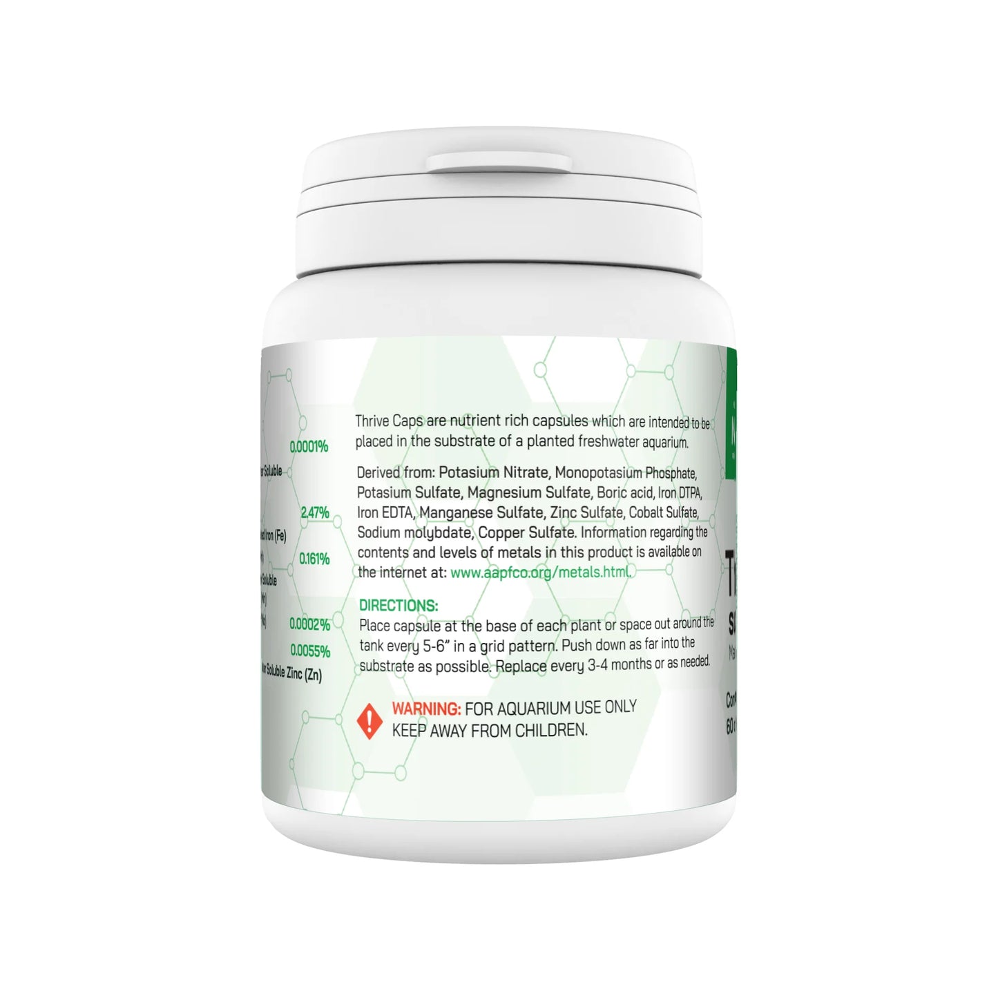 Thrive Caps Aquarium Plant Root Tabs
